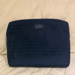 Coach Monogram Black Laptop Case!